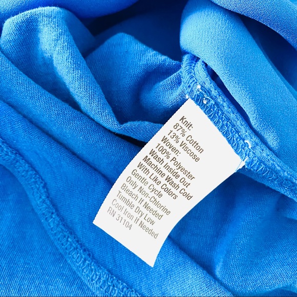 Kaari Blue Top Sz Small - Picture 6 of 7